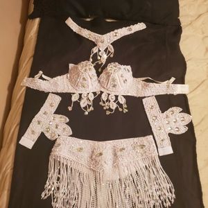 WBFF Custom Costume Hand Sewn With Jewels